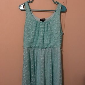 Cute turquoise dress